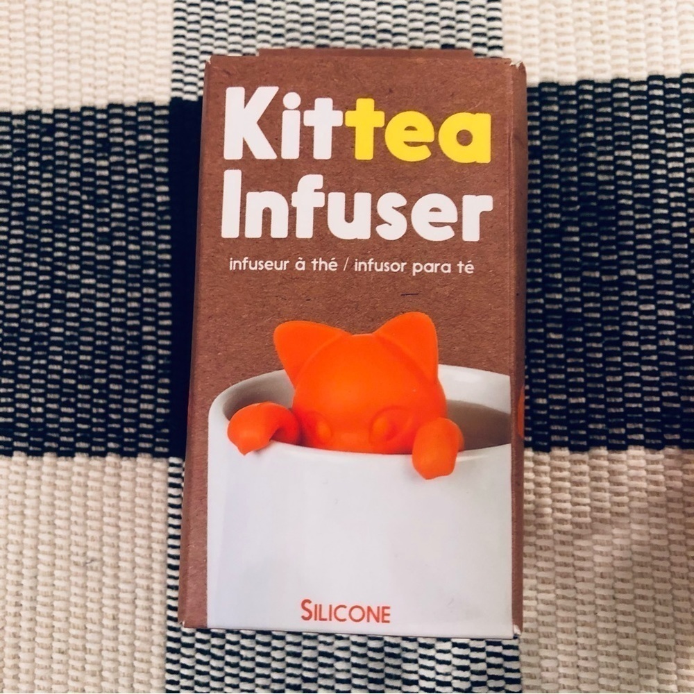KITTEA Silicone Tea Infuser Basket New In Box World Market 🐈